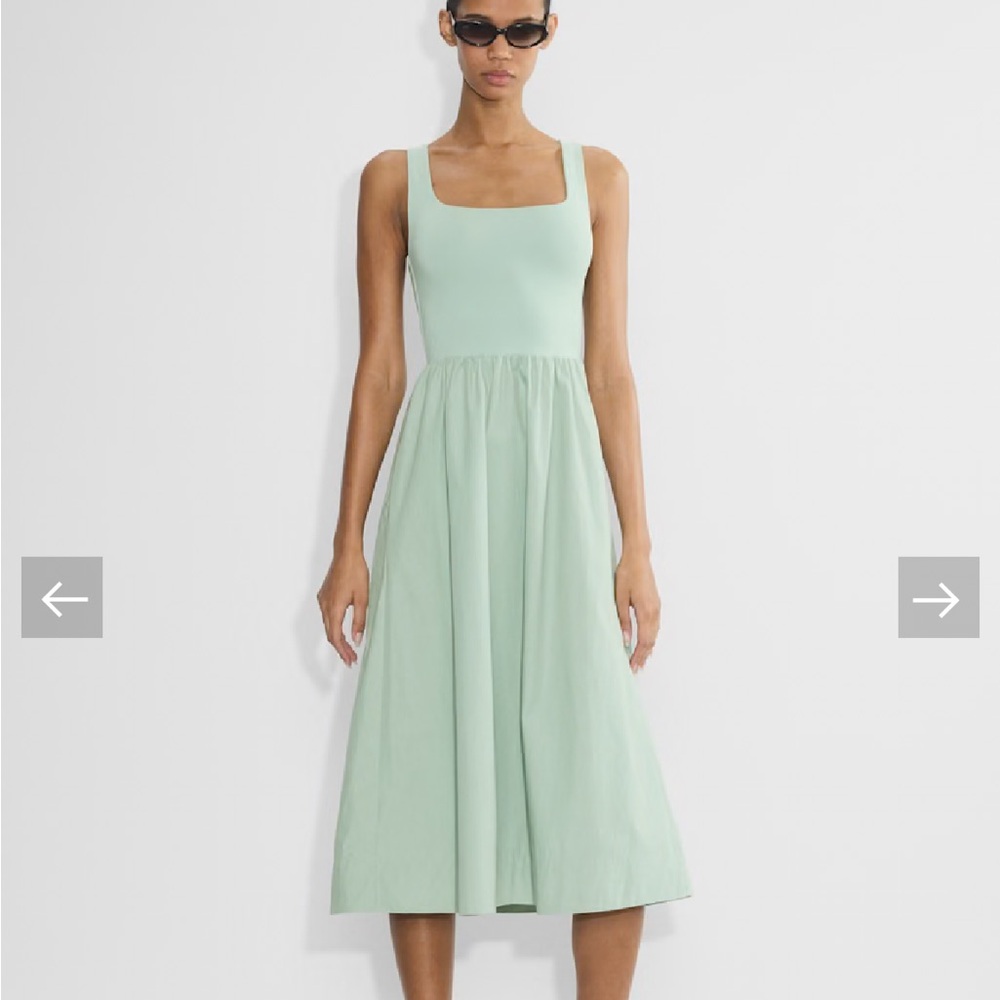Aritzia revive dress in terrace sage